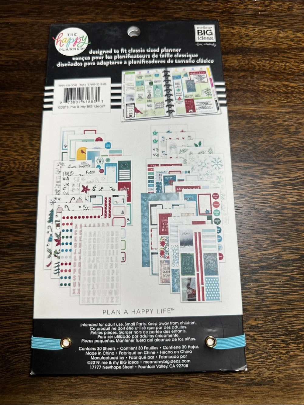 The Happy Planner Winter Stickers 3/$25